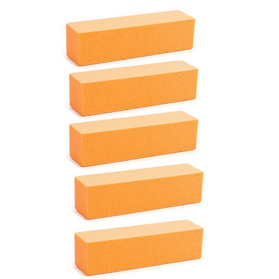 Γυάλισμα λίμες λείανσης Block Pedicure Manicure Care Nail Art Buffer Polish White File Nail Art Tips μανικιούρ πεντικιούρ