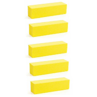 Γυάλισμα λίμες λείανσης Block Pedicure Manicure Care Nail Art Buffer Polish White File Nail Art Tips μανικιούρ πεντικιούρ