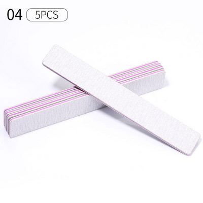 5/10 buc. Pile profesionale pentru unghii 100/180 Hârtie abrazivă șlefuit Pile de lustruit Echipament pentru unghii Tampon pentru manichiură Instrumente pentru arta unghiilor