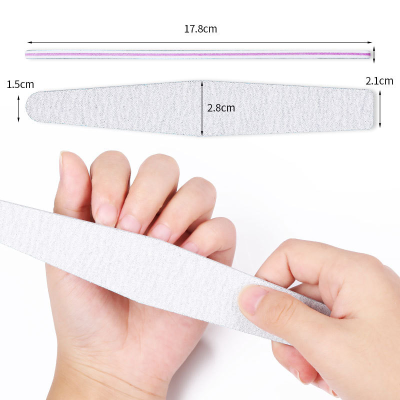 5/10 buc. Pile profesionale pentru unghii 100/180 Hârtie abrazivă șlefuit Pile de lustruit Echipament pentru unghii Tampon pentru manichiură Instrumente pentru arta unghiilor