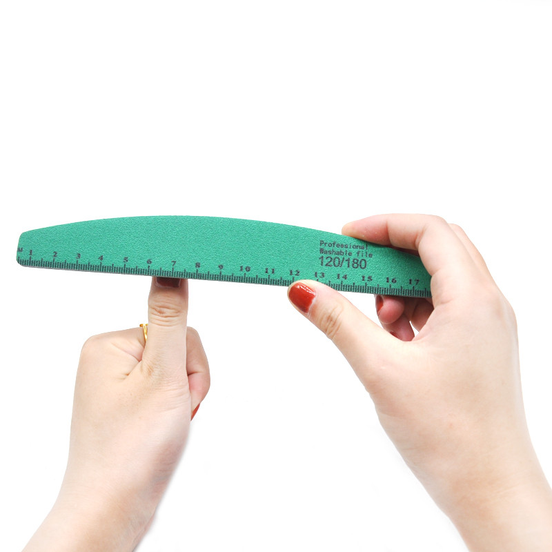 3/5 db KörömdíszreszelőPprofesszionális anyagú köröm kiegészítők és szerszám 120/180 műanyag polírozó reszelő, erős vastag manikűrhöz