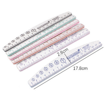 6 τμχ/Παρτίδα Boat Nail Art File For Manicure Professional Buffer γυαλόχαρτο ανθεκτικό πλενόμενο μπαστούνια Σετ εργαλείων τέχνης νυχιών Αξεσουάρ