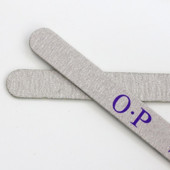 100/180 5tk/partii Õhuke küüneviil Mattud ribad Lilla südaliiv Emery Board Grey liivapaberpuhver küüntekunsti maniküüri jaoks