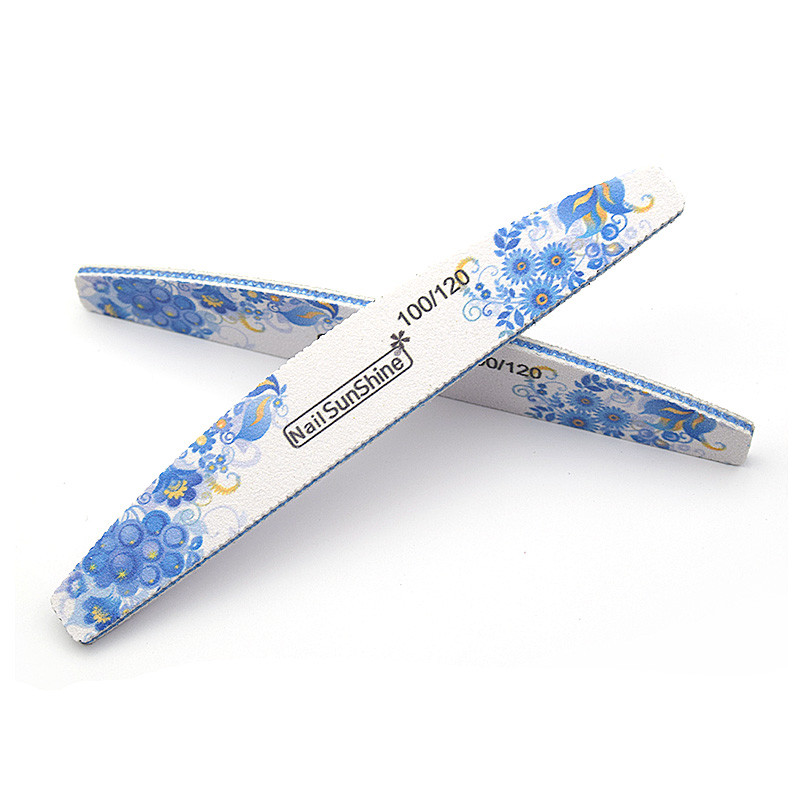 6tk/partii Lilleliivapaber Professionaalne küüneviil küünepuhver UV-geel-lakk maniküüri paat Tugev paks pulkviil tarvikud tööriistad