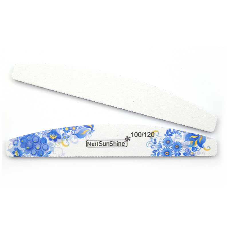 6tk/partii Lilleliivapaber Professionaalne küüneviil küünepuhver UV-geel-lakk maniküüri paat Tugev paks pulkviil tarvikud tööriistad