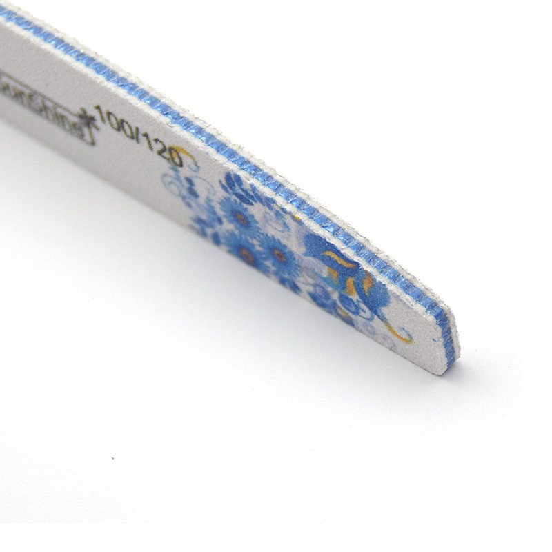 6tk/partii Lilleliivapaber Professionaalne küüneviil küünepuhver UV-geel-lakk maniküüri paat Tugev paks pulkviil tarvikud tööriistad