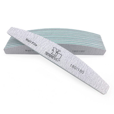 5 tk/partii Half Moon küüneviilid Grit 80/100/150/180/240 Professionaalsest materjalist küüned Aksessuaarid ja tööriistad Maniküür pediküüri hooldus