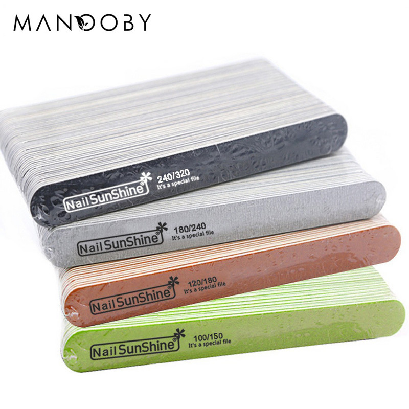 Nešiojama stipri stora medinė nagų dildė dvipusė nagų dildė Šlifavimo buferinė nagų priežiūra Profesionalus pedikiūro manikiūro dildės įrankis