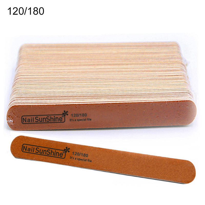 Nešiojama stipri stora medinė nagų dildė dvipusė nagų dildė Šlifavimo buferinė nagų priežiūra Profesionalus pedikiūro manikiūro dildės įrankis