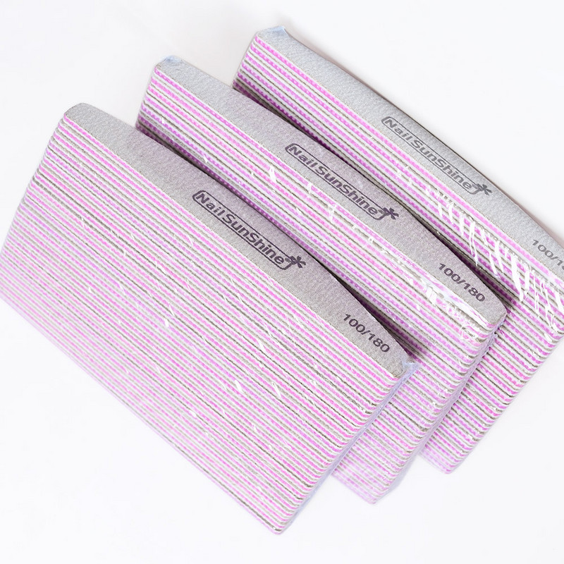 100/180 võrgusilma küünekunsti viilid 10 tk küünte tarvikud, küünehooldusvahendid küünelakk poleerimine pediküür küünepuhvrid maniküüri tööriistad