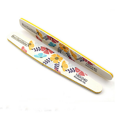 5 komada Waterdrop Flower Turpije za nokte 100 180 150 Dvostrano brušenje Buffer Block Tips Alati za nokte Manikura Alat za poliranje noktiju