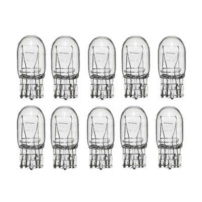 10x T20 7443 7440 signalinė lemputė W21/5W 3800K halogeninė lemputė skaidriai oranžinė dienos važiavimo žibintai posūkio sustabdymo stabdžių galinė lemputė DRL lemputės