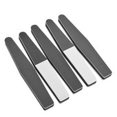 5 vnt nagų dildės juostelių manikiūro matinio juostelių salono dvipusis smėlio lentų šlifavimo blokas