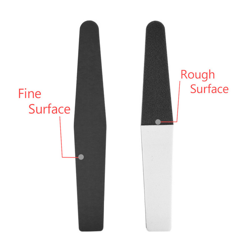 5 vnt nagų dildės juostelių manikiūro matinio juostelių salono dvipusis smėlio lentų šlifavimo blokas
