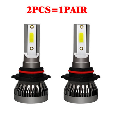 Προβολέας αυτοκινήτου Mini Lamp H7 LED Bulbs H1 LED H8 H11 Headlamps Kit 9005 HB3 9006 HB4 6000k Προβολέας ομίχλης 12V LED 72W 12000LM