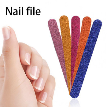 Διπλής όψης 10 τμχ Excellent Nails Beauty Nail Files Βερνίκια νυχιών που εξοικονομούν εργασία επαναχρησιμοποιήσιμα για κομμωτήριο νυχιών