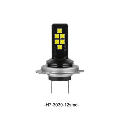 H7 H4 automašīnas LED spuldžu priekšējo lukturu miglas luktura spuldze 24W 3600LM 6000K balta DRL braukšanas gaismas automašīnas priekšējo lukturu spuldžu komplekts Auto piederumi 2 gab.