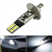 80% karstā izpārdošana 6500K 12V HID Xenon White 24-SMD H1 LED Automašīnas rezerves spuldzes priekšējo lukturu miglas lukturis