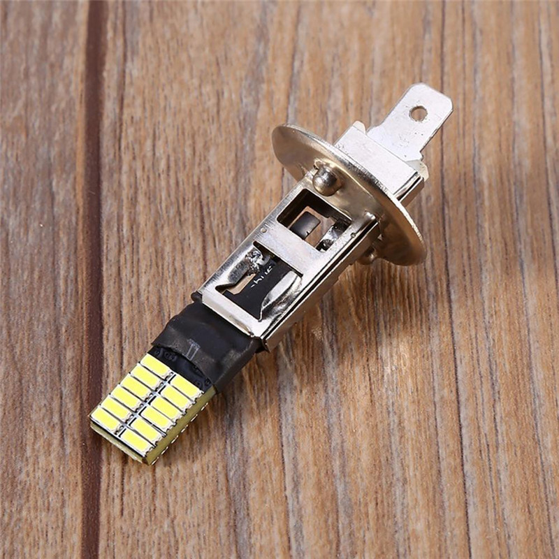 80% karštas išpardavimas 6500K 12V HID Xenon White 24-SMD H1 LED automobilio pakaitinė lemputė priekinio žibinto rūko žibintas