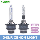 XENCN OEM 35W Super Bright D4S D4R HID Xenon esituli 5500K ere valge tuli 12V/24V veoautode laternate pirn 1tk