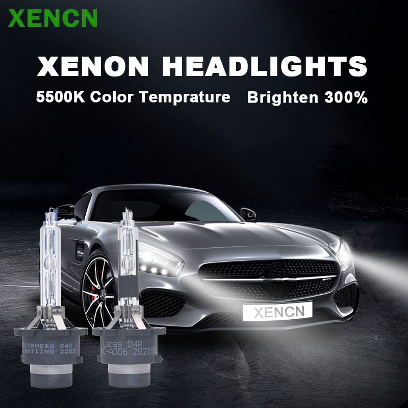 XENCN OEM 35W Super Bright D4S D4R HID Xenon esituli 5500K ere valge tuli 12V/24V veoautode laternate pirn 1tk