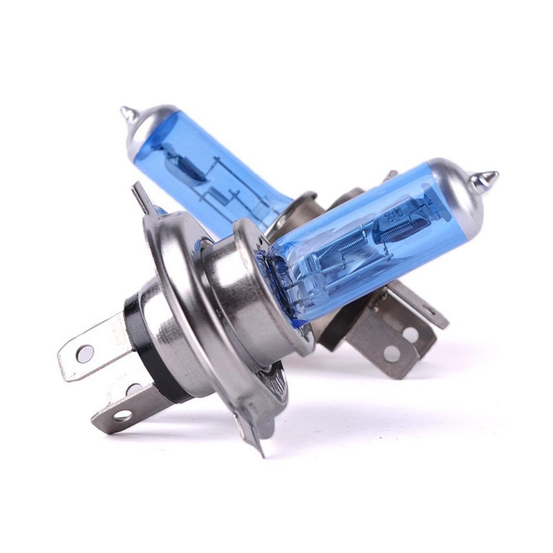 2 τμχ H4 Xenon Gas Super Bright Λευκό 100W Φωτιστικό κεφαλής αυτοκινήτου Auto Fogs Lamps Styling 12V Πηγή φωτός αυτοκινήτου Parking 5000k Super White