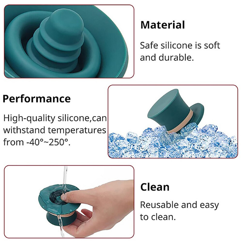 Korduvkasutatav silikoonist veinikorgi kork kork, mütsi kuju vaakumkinnitusega pudeli korgi kate Koduveinipudeli korgiga riba tööriistad