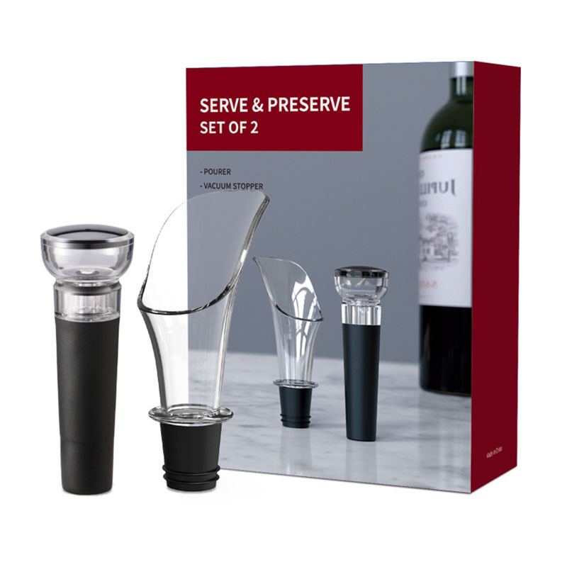 Crveno vino Zadrži svježinu Čep za bocu Set za izlivanje Konzerver Čep za brtvljenje Čep za čep zračne pumpe Alati za čep za vakumiranje vina