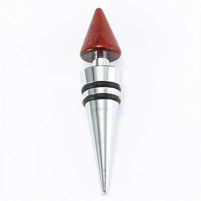 Dop pentru sticla de vin din bambus, metal, strasuri, instrumente de bar, accesorii, dop de vin, dopul pentru sticla sigilat în vid, livrare picătură