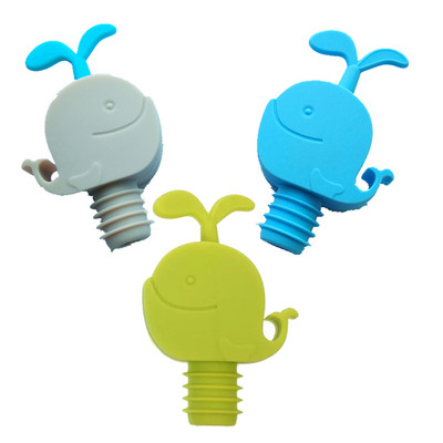 Силиконова тапа на бутилка Вашата дневна доза радост Поддържайте виното свежо за домашно парти