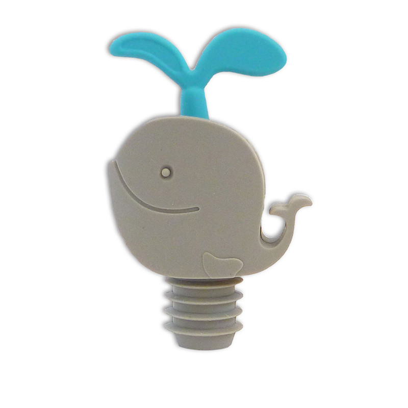 Силиконова тапа на бутилка Вашата дневна доза радост Поддържайте виното свежо за домашно парти