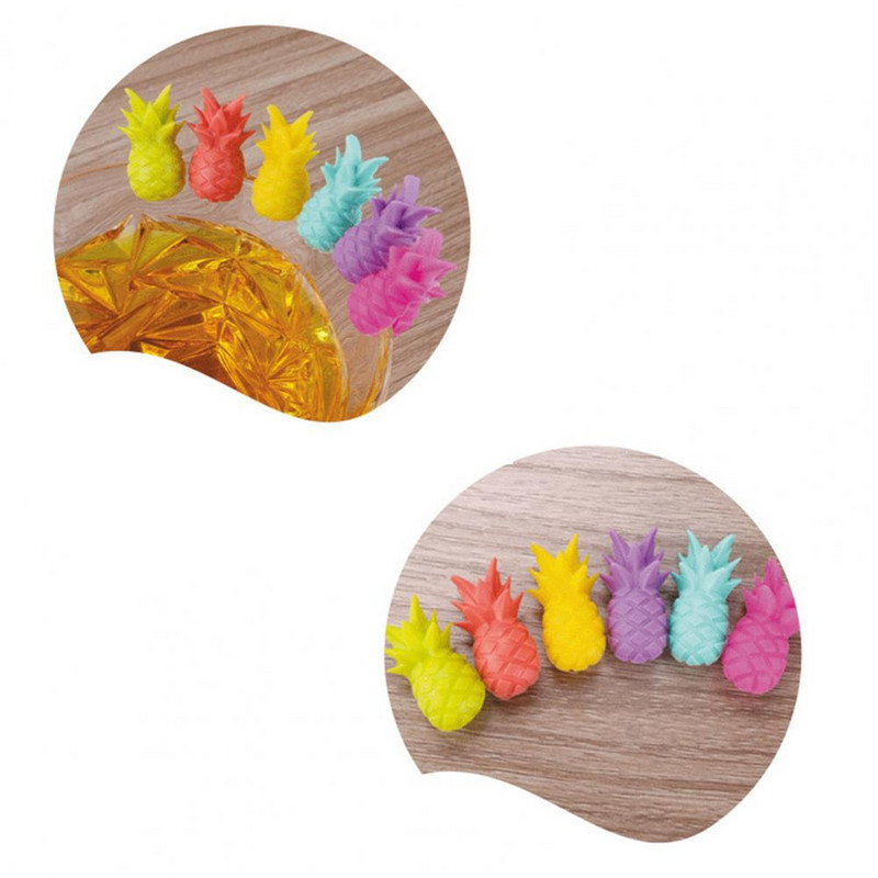 7 komada čepova za vino za višekratnu upotrebu, dobro brtvljenje, čepovi za vino za hranu, nepropusni, bez mirisa, čepovi za vinske boce u obliku ananasa