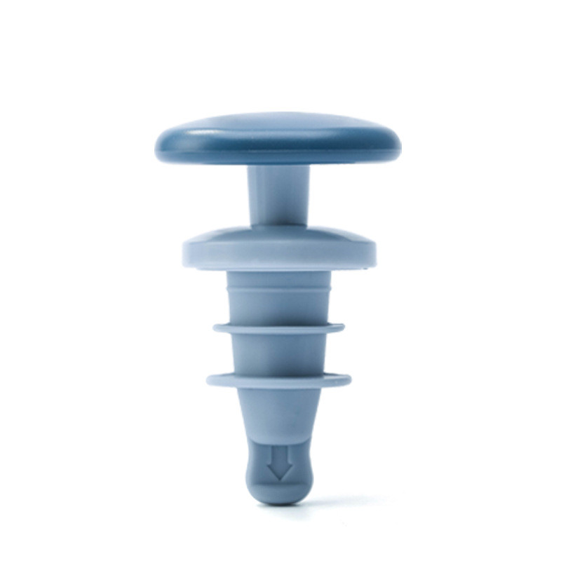 2db Frissen eltartható lezárt szilikon borosüveg dugó Kúpos porálló kereszt ízű sör vörösbor szerszámok hordáru