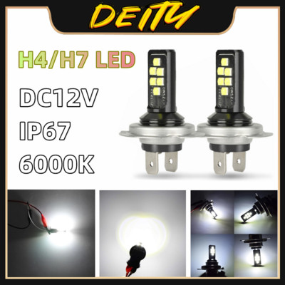 H4 H7 LED 60W Universal Led Car Light 6000K Superbright Headlamp 52000LM  Durable Headlight Car Accessories Led Headlight