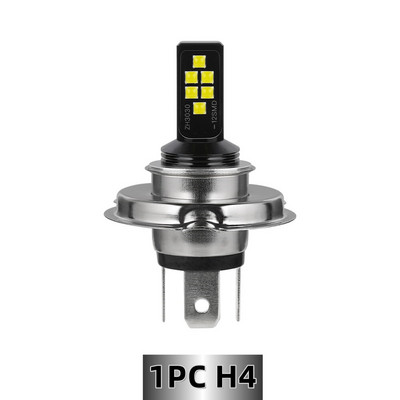 H4 H7 LED 60W Lumină universală Led pentru mașină 6000K Far superluminos 52000LM Far durabil Accesorii pentru mașină Far cu Led