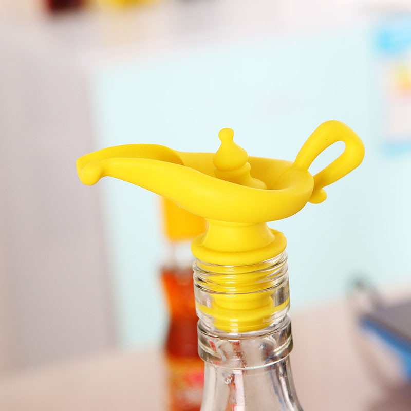 Kreativna silikonska posuda za vino Mlaznica za izlijevanje kuhinjskog ulja Nepropusni brtveni čep Vrsta vijka Čep za bocu vina Dodaci