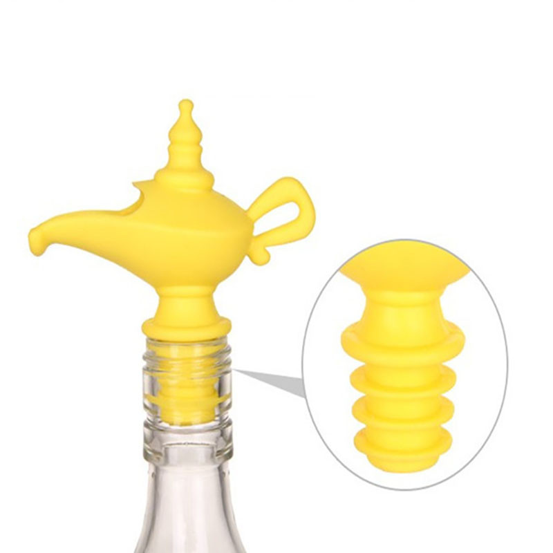 Kreativna silikonska posuda za vino Mlaznica za izlijevanje kuhinjskog ulja Nepropusni brtveni čep Vrsta vijka Čep za bocu vina Dodaci
