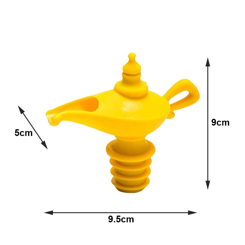 Kreativna silikonska posuda za vino Mlaznica za izlijevanje kuhinjskog ulja Nepropusni brtveni čep Vrsta vijka Čep za bocu vina Dodaci