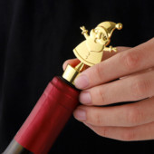 Kalėdų serija Kūrybiška sniego senio forma Šviežiai išsilaikanti vyno šampano kamštelių juosta Priedai Vyno kamštelių juostos vakarėlio dekoravimas