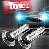 2x Xenon H7 HID komplekts 55W automašīnas priekšējo lukturu spuldzes 12V 5000K 6000K 8000K 10000K 12000K