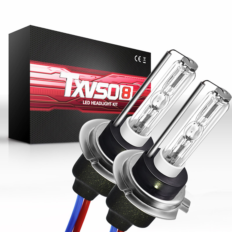 2x Xenon H7 HID komplektas 55W automobilio priekinių žibintų lemputės 12V 5000K 6000K 8000K 10000K 12000K