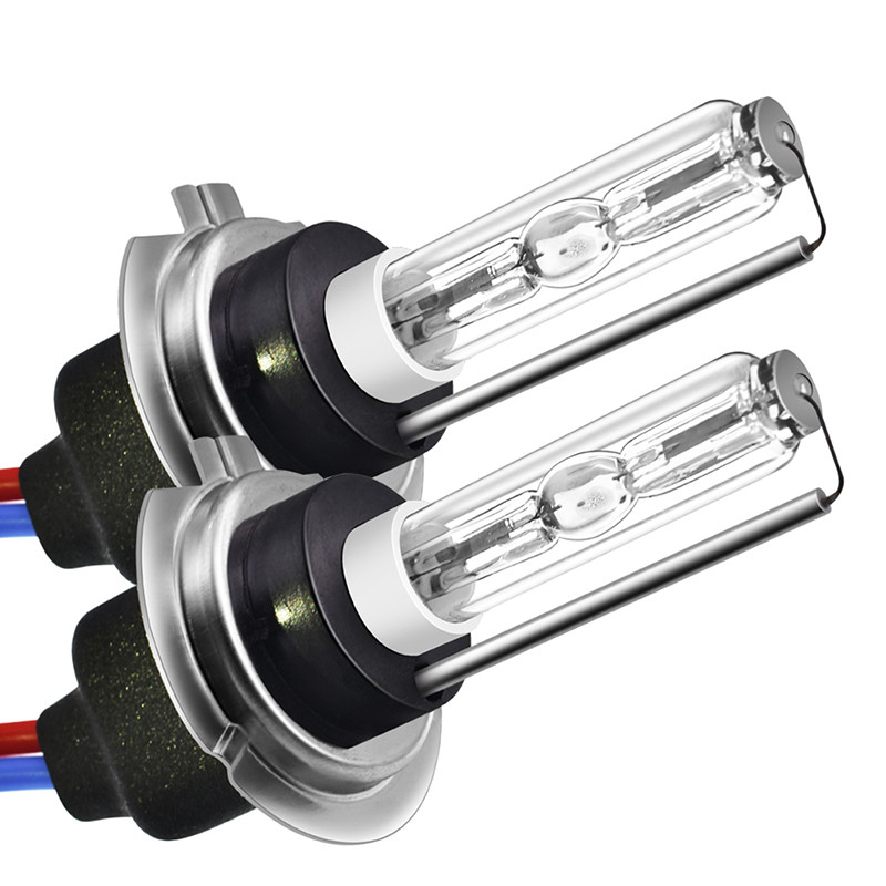 2x Xenon H7 HID komplektas 55W automobilio priekinių žibintų lemputės 12V 5000K 6000K 8000K 10000K 12000K