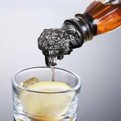 Cinko lydinio vyno aeratoriai Elnio galvos vyno burna Greito gazavimo išpylimo įrankis Siurblys Gėrimų skysčio dozatorius Naktinio klubo baro priedai