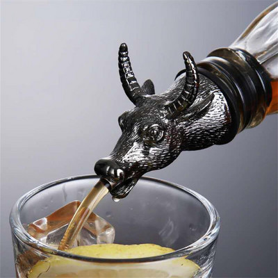 Cinko lydinio vyno aeratoriai Elnio galvos vyno burna Greito gazavimo išpylimo įrankis Siurblys Gėrimų skysčio dozatorius Naktinio klubo baro priedai