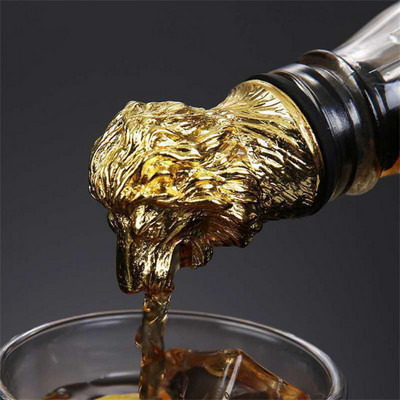 Cinko lydinio vyno aeratoriai Elnio galvos vyno burna Greito gazavimo išpylimo įrankis Siurblys Gėrimų skysčio dozatorius Naktinio klubo baro priedai