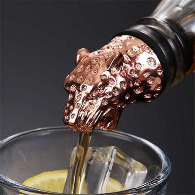 Cinko lydinio vyno aeratoriai Elnio galvos vyno burna Greito gazavimo išpylimo įrankis Siurblys Gėrimų skysčio dozatorius Naktinio klubo baro priedai