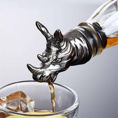 Cinko lydinio vyno aeratoriai Elnio galvos vyno burna Greito gazavimo išpylimo įrankis Siurblys Gėrimų skysčio dozatorius Naktinio klubo baro priedai