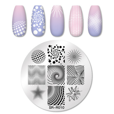 Mtssii 2023 új leopárd körömbélyegző lemezek geometriai vonalak levelek virágok design nyomdalemezek körömdíszítés stencil bélyegző eszközök