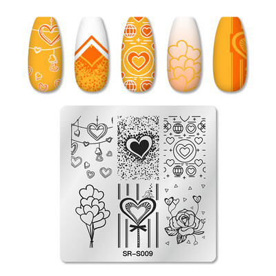 Mtssii 2023 új leopárd körömbélyegző lemezek geometriai vonalak levelek virágok design nyomdalemezek körömdíszítés stencil bélyegző eszközök