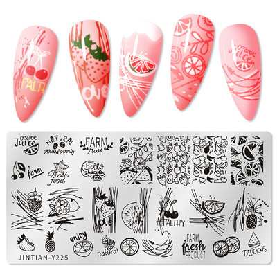 Mtssii 2023 új leopárd körömbélyegző lemezek geometriai vonalak levelek virágok design nyomdalemezek körömdíszítés stencil bélyegző eszközök